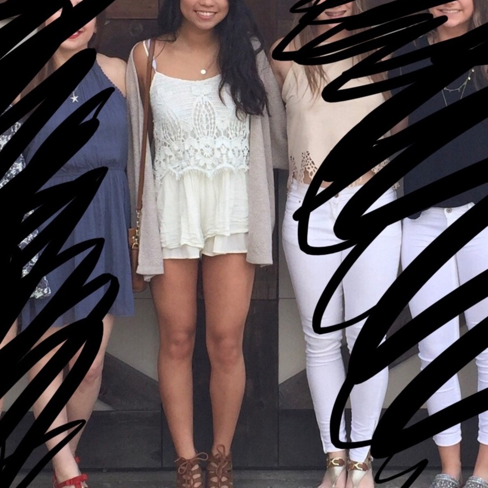 White Romper
